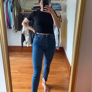 Levi’s wedgie jeans